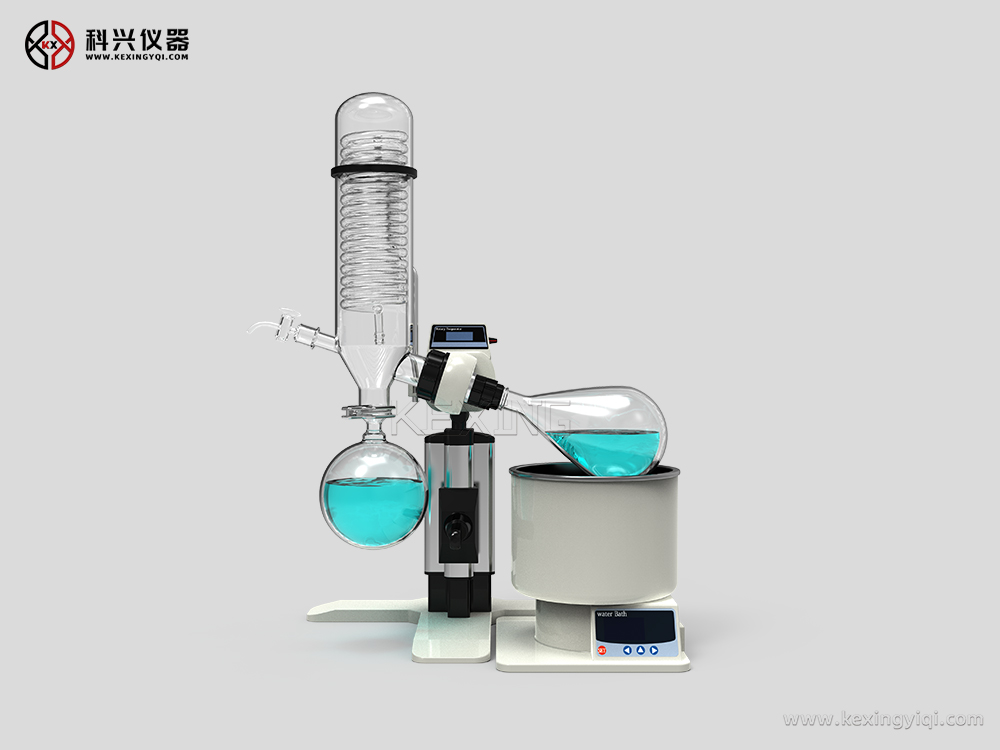 旋轉蒸發儀小型技術手動正面 旋轉蒸發儀小型技術手動正面